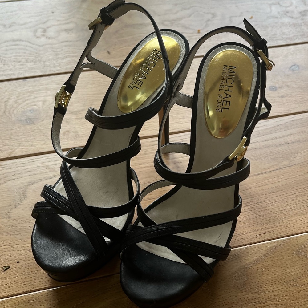 Michael Kors 6” Strappy Stiletto Sandals - 8